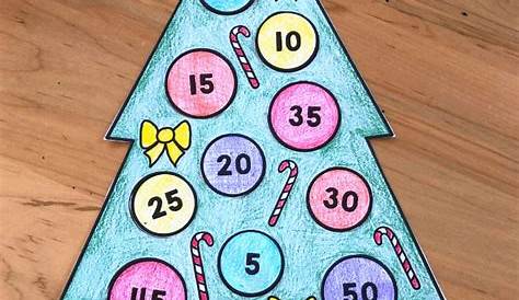 Christmas Tree Math Craft