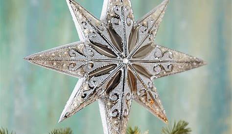 Christmas Tree Topper Silver