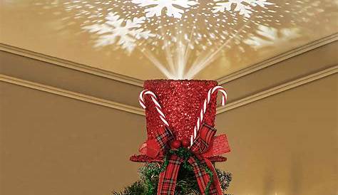 Christmas Tree Topper With Projector