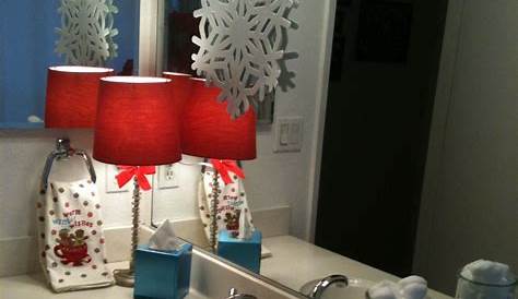 Christmas Wall Decorations For Bathroom