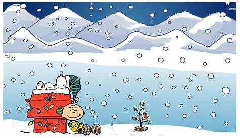 Christmas Wallpaper Aesthetic Charlie Brown