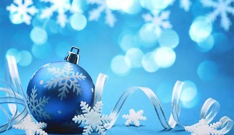 Christmas Wallpaper Blue