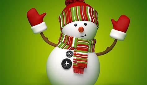 Christmas Wallpaper Cute Snowman