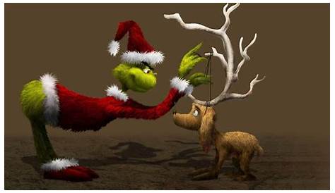 Christmas Wallpaper Grinch And Dog