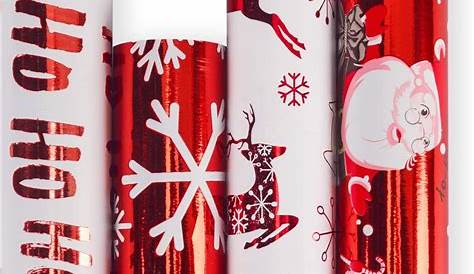 Red And White Christmas Wrapping Paper - 2021 Christmas Ornaments