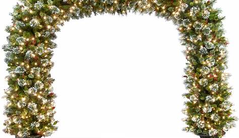 Christmas Wreath Archway