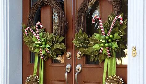 Christmas Wreath Ideas For Front Door