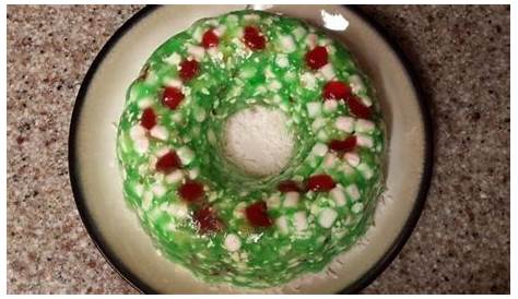 Christmas Wreath Jello Mold Recipe