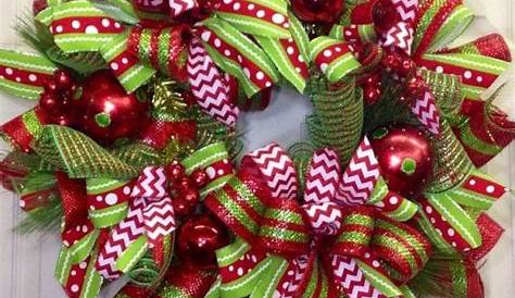 Christmas Wreath Ribbon