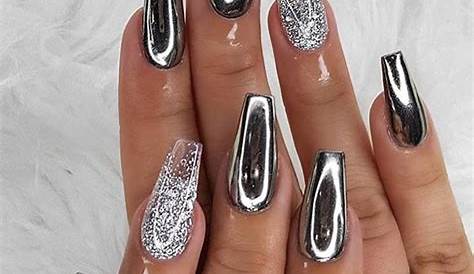 Chrome Shoes & Silver Nails For Kids' Modern Sparkle