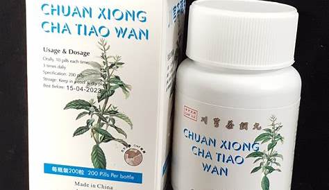 Produkty čínské medicíny - CHUAN XIONG CHA TIAO WAN