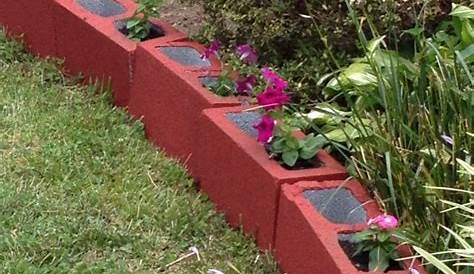 Cinder Block Garden Edging Ideas Diy Projects 50 Decoratoo