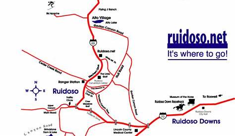 Ruidoso New Mexico Map Get Map Update