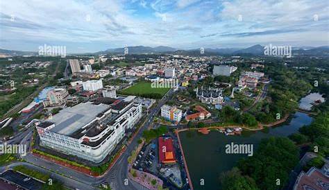 Aerial View of Seremban Town, the Capital City of Negeri Sembilan