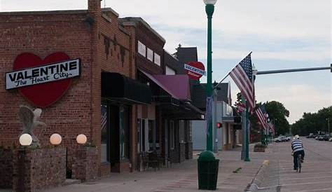 valentine nebraska city map