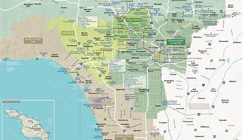 Mapas de Los Angeles imprescindibles para tu viaje descargables