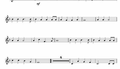 Jingle Bells Sheet music, Trumpet sheet music, sheet music
