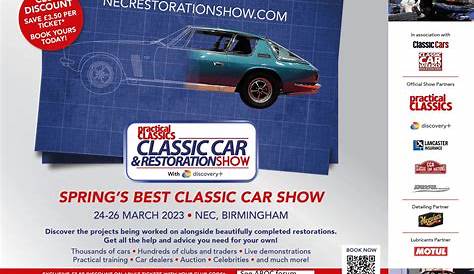 Classic Car Restoration Show Discount Code Practical & Nec Mgb Tips Mods