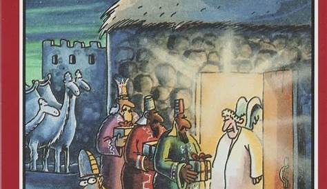 The Far Side: Twas the night before Christmas and all through the house
