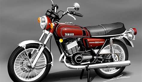 1975 Yamaha RD 350 R Rear – Classic Sport Bikes For Sale