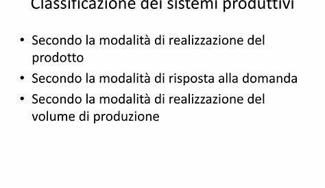 Sistemi produttivi - Accialini Training & Consulting