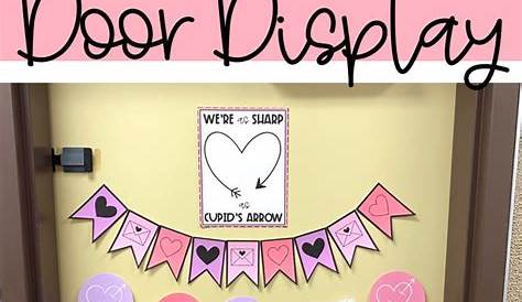 Classroom Valentine Decorations 's Day Door Decor W Positive Words Diy S