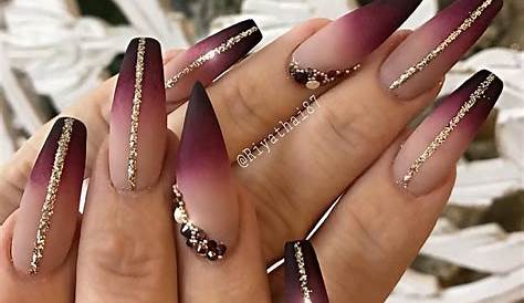 Classy Coffin Nails Fall Inspired Beauty