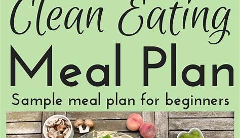 Clean Eating Meal Plan Nz For Beginners Ultimate Guide + Printable