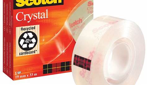 Scotch Tape - 19mm x 33m Crystal Clear Tape - 600