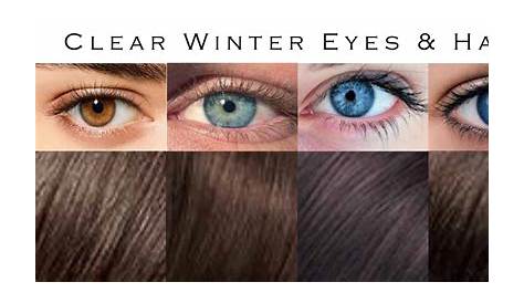 Clear Winter Hair Color