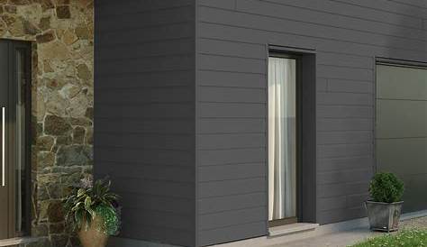 Clin Pour Bardage Pvc Gris Anthracite Freefoam Solid + 3