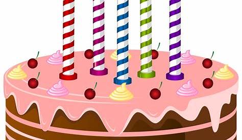 Free photo: Birthday Cake Clipart - Birthday, Cake, Candles - Free