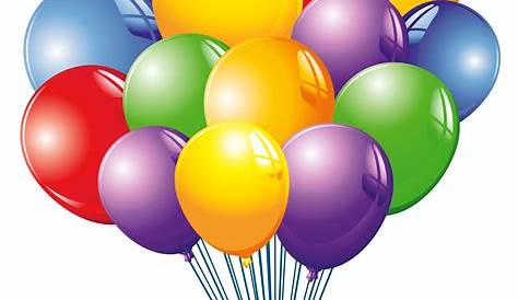 happy birthday balloons png - Clip Art Library