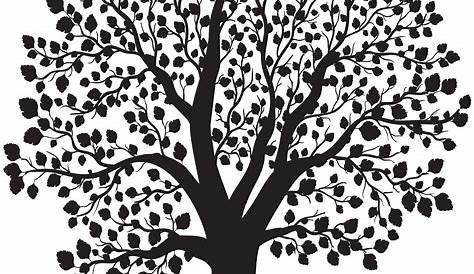 Free Simple Tree Silhouette, Download Free Simple Tree Silhouette png