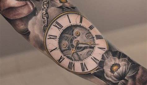 Pin by Lisette Ariza on tattoo ideas | Clock tattoo design, Broken