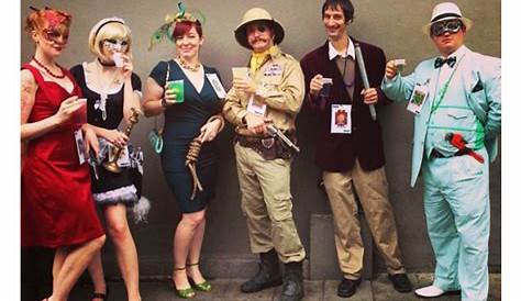 Clue Character Costumes Group Halloween