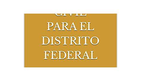 Código Civil para el Distrito Federal