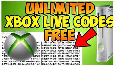 Codigos De Xbox Live Gold Gratis 2019 — codigos de xbox live gold