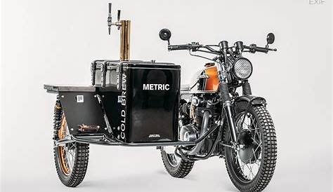 The Ural with an espresso machine in the sidecar | Sidecar, Coffee bike