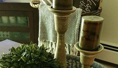Coffee Table Basket Decor Ideas