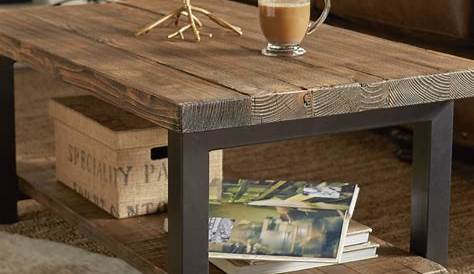 Coffee Tables Wood And Metal