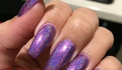 Coffin Holographic Nails New Expression
