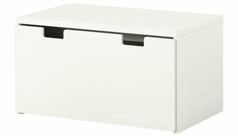 Ikea Coffre de rangement en bois Blanc/pin Amazon.fr