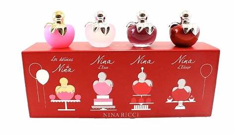 Coffret Parfum Miniature Nina Ricci 4 s