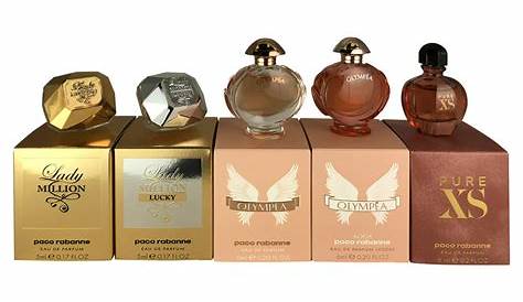 Coffret Parfum Miniature Paco Rabanne EBOUTIK AIR CARAIBES. PACO RABANNE s