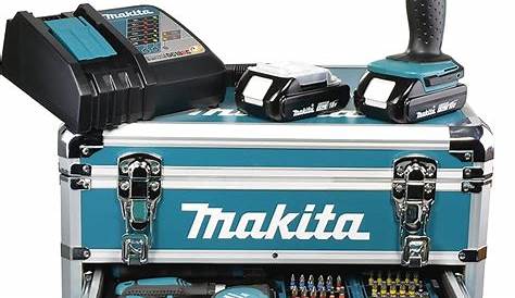 Coffret Visseuse Makita Amazon DHP453RFX4 Perceuse à Percussion DHP453Z