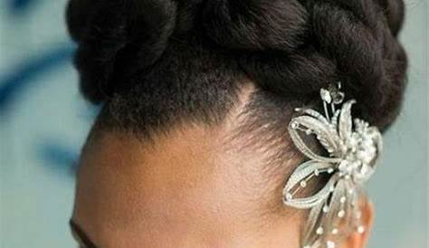Coiffure Afro Femme Mariage Cheveux 60 Idées Pour Une Mariée