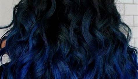 Coiffure Noir Et Bleu 27 s Super Cool Ombre »