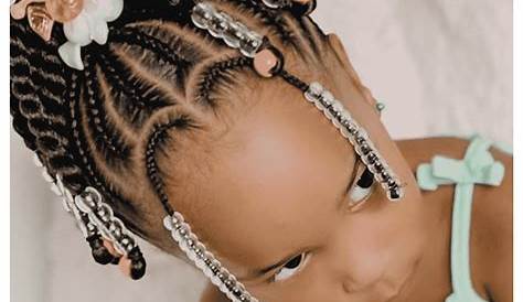 Coiffure Petite Fille Afro Tresse Photo Africaine Pour Little Girl Braid Styles Hair Styles Little Girl Braids