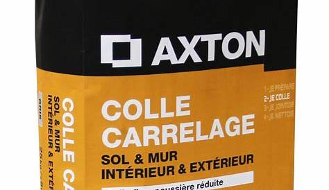 Colle Carrelage Axton Flex COLLE CARRELAGE EN PATE MUR INTERIEUR AXTON 4KG 1M2